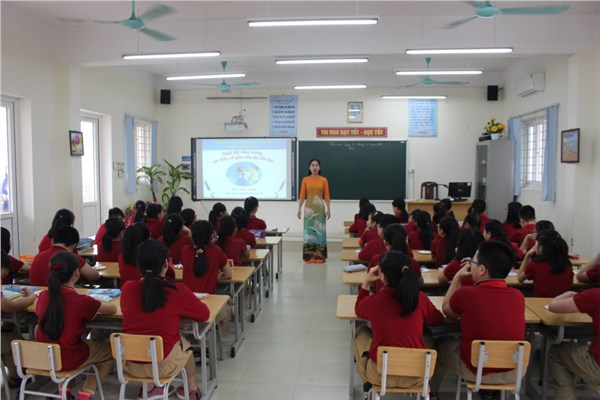 Chúc mừng cô giáo Nguyễn Thanh Hà hoàn thành xuất sắc tiết thi Giáo viên giỏi cấp Quận năm học 2018 – 2019